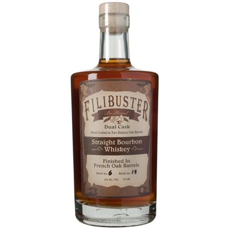 Filibuster Dual Cask Kentucky Straight Bourbon Whiskey