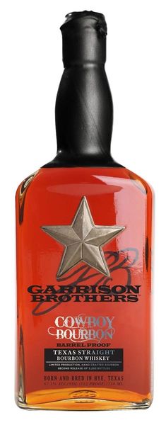 Garrison Brothers Cowboy Bourbon Barrel Proof Texas Straight Bourbon Whiskey