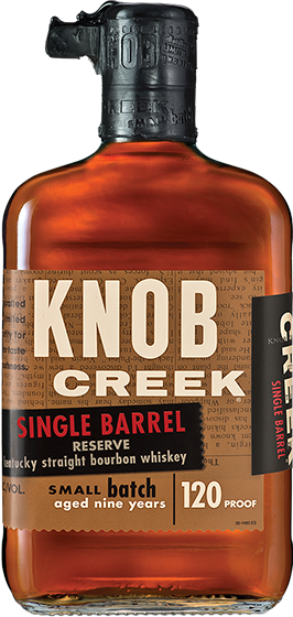 KNOB CREEK SINGLE BARREL RESERVE BOURBON WHISKEY