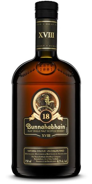 Bunnahabhain 18 Year Single Malt Scotch Whisky