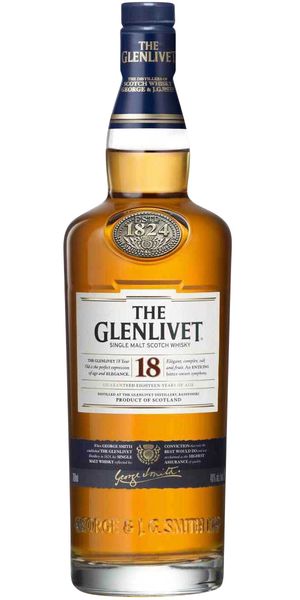 Single Malt Whisky Glenlivet 18 ans 43°