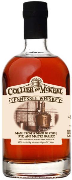 Collier and McKeel Tennessee Whiskey
