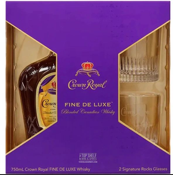 Crown Royal Gift Pack w/ 2 Glasses