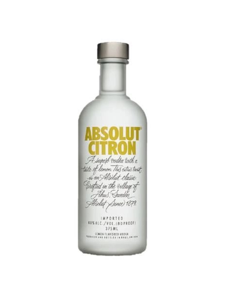 Absolut Citron Vodka (375mL)