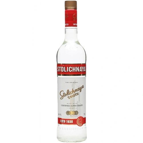 Stolichnaya Vodka 80 Proof (1 L)