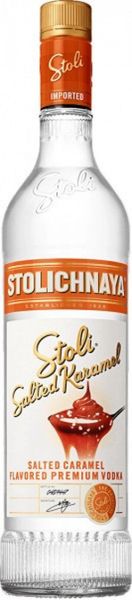 Stolichnaya Vodka Salted Karamel (750mL)