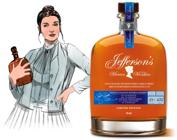 Jefferson's Marian McLain Blended Bourbon