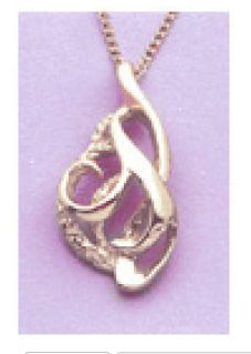 14kt Gold or Sterling Silver Fancy Style Pendant Setting