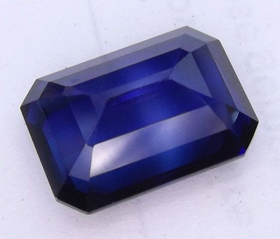 Buy Quality Marquise Faceted Lab Blue Sapphire ~ Gems By Deni | Gems ...