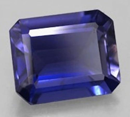 Octagon Faceted AAA Lab Created Blue Sapphire #34 (5x3mm to 12x10mm)
