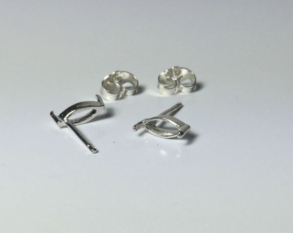 *Pre-Notched Earring Settings | Gems and Settings Below Wholesale!