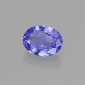 OVAL FACETED AAA BRIGHT (NATURAL) PURPLE BLUE TANZANITE (5x3-8x6mm)