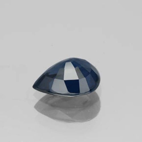 PEAR FACETED AA BRIGHT (MIDNIGHT) BLUE (NATURAL) PRECIOUS SAPPHIRE (5x3-6x4mm)