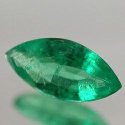 Masterpiece Collection: (1) Marquise Faceted Genuine (Natural) Emerald (4x2mm to 6x3mm)