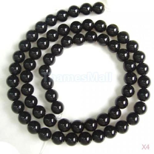 16" Strand of AAA Rated Genuine (Natural) Onyx Beads (3mm-12mm)