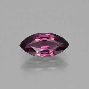 MARQUISE FACETED AAA BRIGHT PURPLE RED (NATURAL) RHODOLITE GARNET