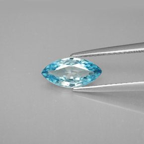 MARQUISE FACETED AAA BRIGHT SKY BLUE (NATURAL) TOPAZ