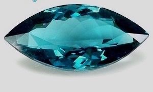 MARQUISE FACETED AAA BRIGHT LONDON BLUE (NATURAL) TOPAZ
