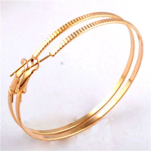 14kt Yellow Gold Filled Large (60mm) Hoop Earrings