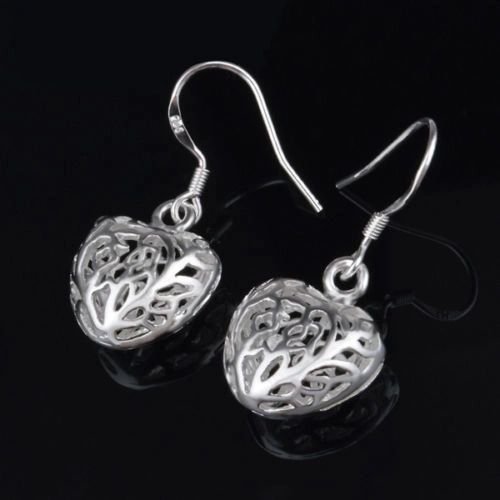 Pair of Silver Plated Vintage Dangle Earrings