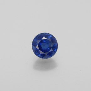 ROUND FACETED AAA BRIGHT BLUE (NATURAL) PRECIOUS SAPPHIRE