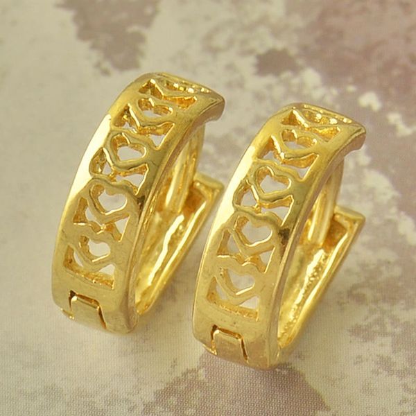 14kt Yellow Gold Filled Small (13.4mm) Hoop Earrings