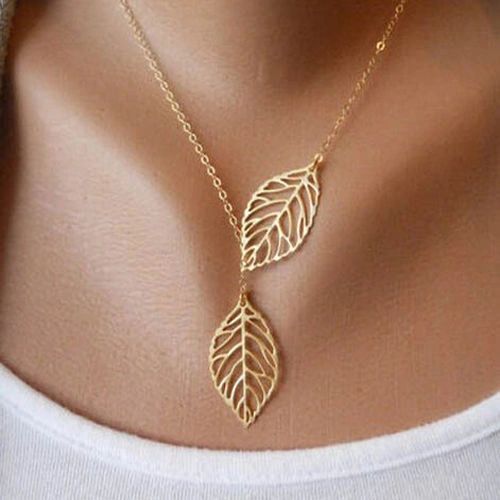 Simple and Elegant Leaf Necklace