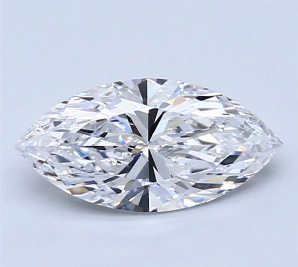 MARQUISE FACETED AAA BRIGHT WHITE (NATURAL) DIAMOND