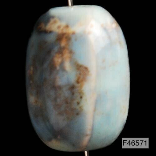 18x13mm Fire Agate Bead -Our genuine agate beads are one of a kind!