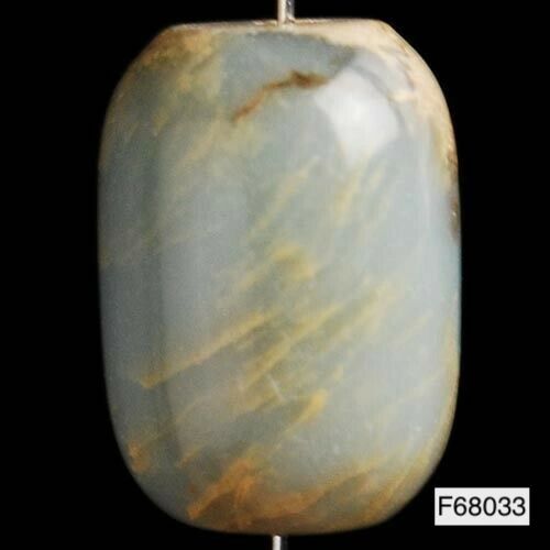 16x12mm Sea Sediment Jasper Column Pendant Bead -Our genuine jasper beads are one of a kind!