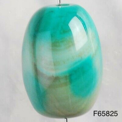 22x15mm Fire Agate Column Bead -Our genuine agate beads are one of a kind!