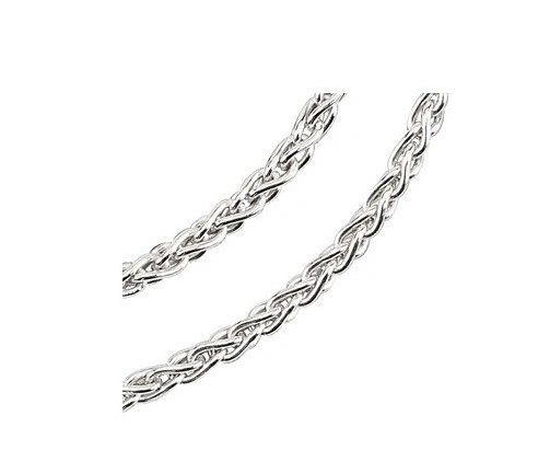 1.8mm Wide Sterling Silver Wheat Chain With Lobster Claw Clasp: 1", 16", 17", 18", 20" & 24"