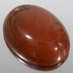 OVAL CABOCHON GENUINE BIRCH RED JASPER (6x4mm - 18x13mm)