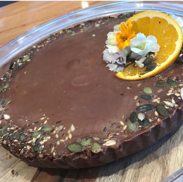 ORANGE & ALMOND MUDCAKE from