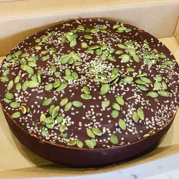 Pumpkin and Hemp Cake