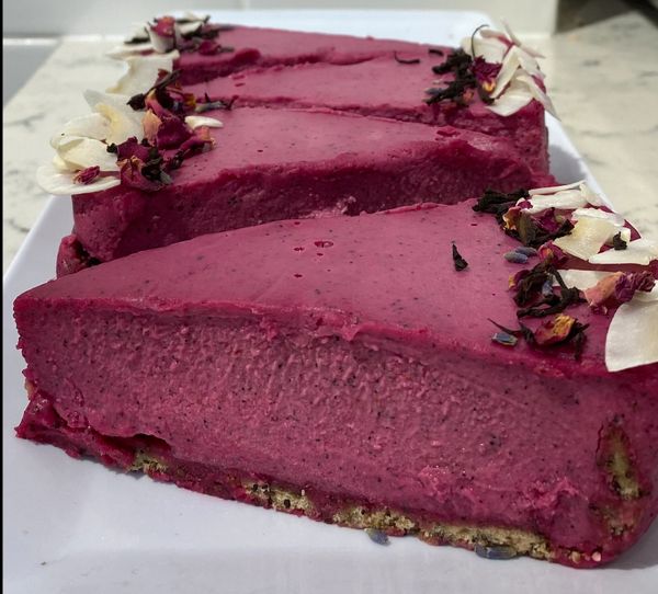 DRAGON FRUIT RAW CAKE (pick up only)