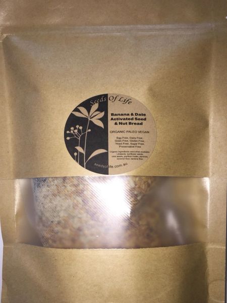 BANANA & DATE ACTIVATED SEED - Premix 490g