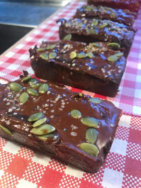 PUMPKIN & HEMP BROWNIES