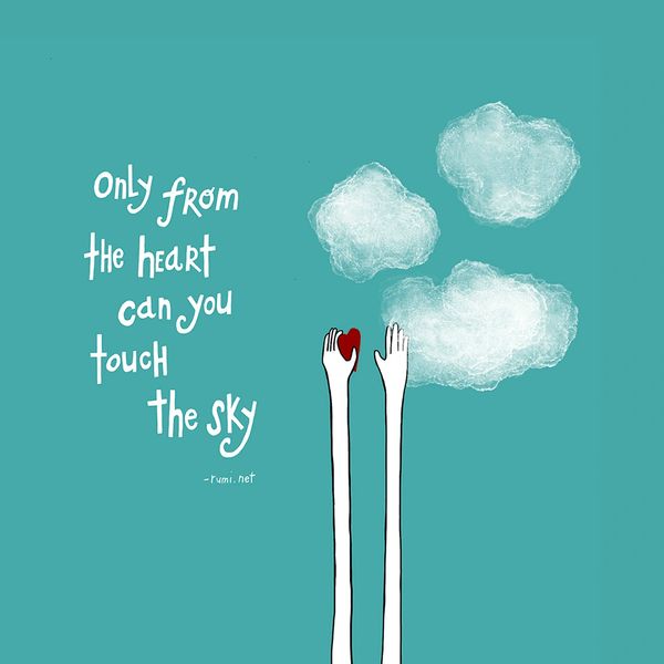 Only From the Heart - Rumi