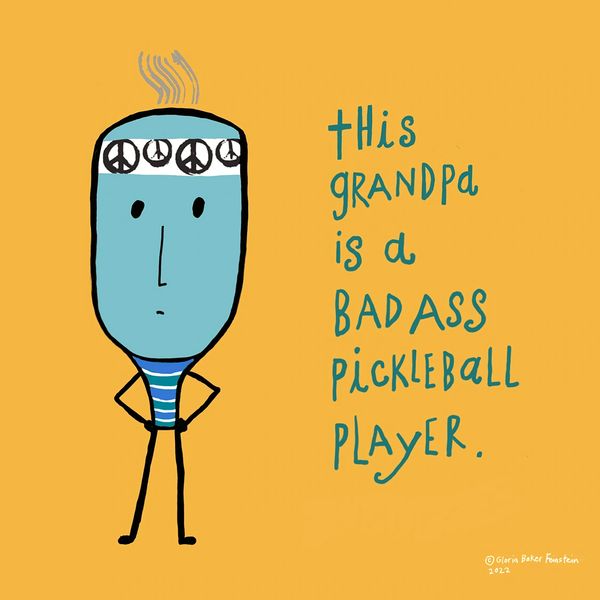 This Grandpa is a Badass Pickleball Player
