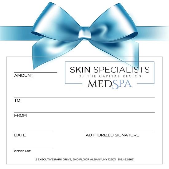 SKIN Specialists MedSpa Gift Certificate