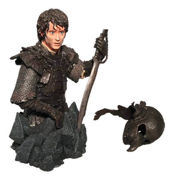 Lord of the Rings Gentle Giant LTD Frodo Baggins in Orc Armor Bust Statue 