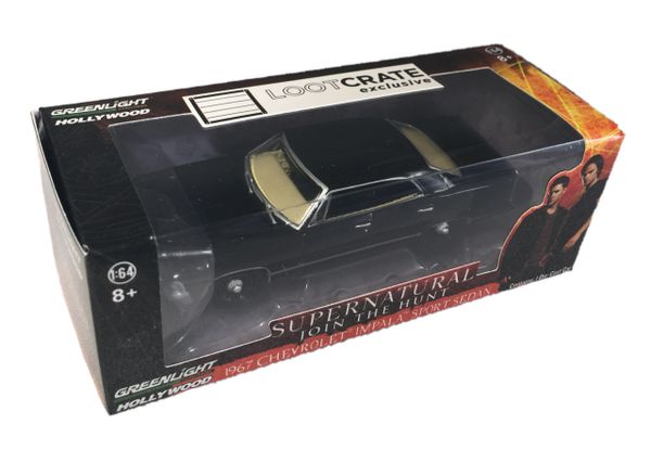 Loot Crate Supernatural 1/64 Die-cast Car - 1967 Chevrolet Impala