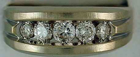 Gentleman's 1ctw Diamond Band