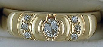 Ladies 1/4ctw Diamond Band