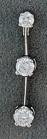 1/2ctw Diamond Journey Pendant