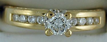 Ladies 3/4ctw Diamond Engagement Ring