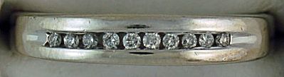 1/8ctw Diamond Band