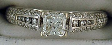 1ctw Diamond Engagement Ring
