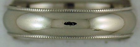 5.7mm Wide Coin Edge Band